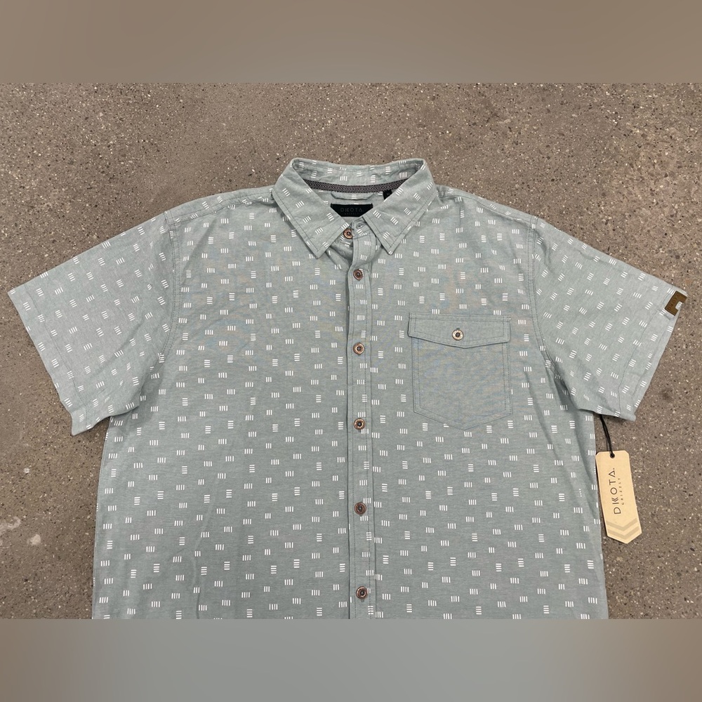 NWT Men's Dakota Grizzly Waylon Button Up Shirt size XL - Picture 3 of 9